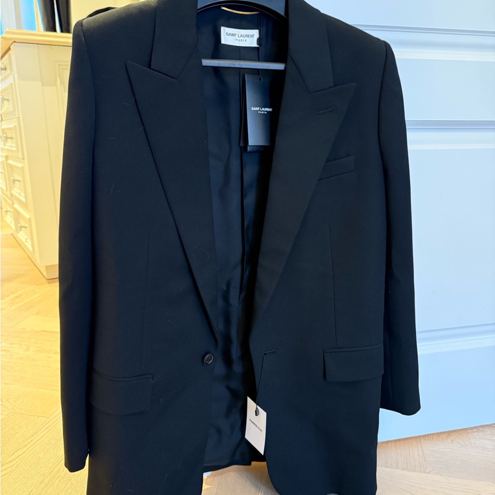 Brand new with tags *Saint Laurent wool blazer*